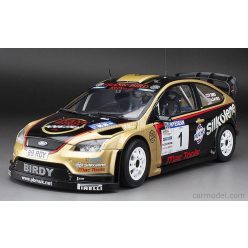   FORD ENGLAND  FOCUS RS WRC08 N 1 WINNER RALLY WYEDEAN FOREST 2015 PAUL BIRD - ALED DAVIES  BLACK GOLD