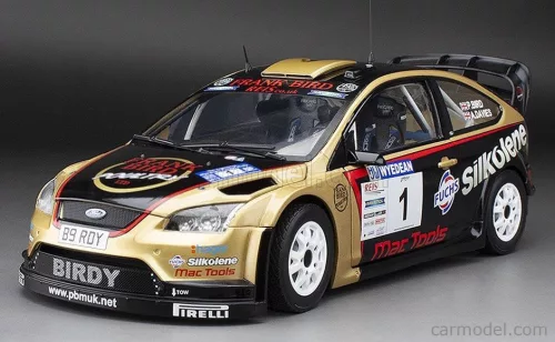 FORD ENGLAND  FOCUS RS WRC08 N 1 WINNER RALLY WYEDEAN FOREST 2015 PAUL BIRD - ALED DAVIES  BLACK GOLD