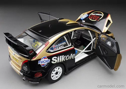 FORD ENGLAND  FOCUS RS WRC08 N 1 WINNER RALLY WYEDEAN FOREST 2015 PAUL BIRD - ALED DAVIES  BLACK GOLD