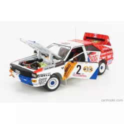   AUDI  QUATTRO A1 N 2 WINNER RALLY INTERNATIONAL AVD/STH HUNSRUCK 1984 H.DEMUTH - W.LUX