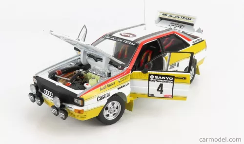 AUDI  QUATTRO A2 N 4 3rd RALLY NEW ZEALAND 1984 H.MIKKOLA - A.HERTZ