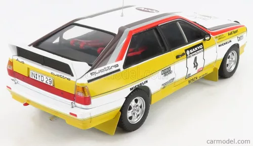 AUDI  QUATTRO A2 N 4 3rd RALLY NEW ZEALAND 1984 H.MIKKOLA - A.HERTZ