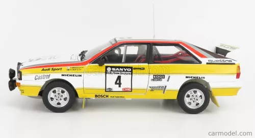 AUDI  QUATTRO A2 N 4 3rd RALLY NEW ZEALAND 1984 H.MIKKOLA - A.HERTZ