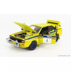   AUDI  QUATTRO (night version) N 1 WINNER RALLY HONG KONG-BEIJING 1986 S.BLOMQVIST - B.BERGLUND