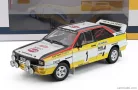 AUDI  SPORT QUATTRO A2 TEAM AUDI SPORT (night version) N 1 WINNER RALLY MONTECARLO 1984 WALTER ROHRL - CHRISTIAN GEISTDORFER  YELLOW WHITE