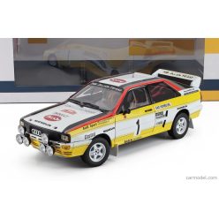   AUDI  SPORT QUATTRO A2 TEAM AUDI SPORT (night version) N 1 WINNER RALLY MONTECARLO 1984 WALTER ROHRL - CHRISTIAN GEISTDORFER  YELLOW WHITE