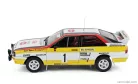 AUDI  SPORT QUATTRO A2 TEAM AUDI SPORT (night version) N 1 WINNER RALLY MONTECARLO 1984 WALTER ROHRL - CHRISTIAN GEISTDORFER  YELLOW WHITE