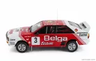 AUDI  QUATTRO A1 TEAM BELGA N 3 WINNER RALLY HASPENGOUW 1983 MARC DUEZ - WILLY LUX  RED WHITE
