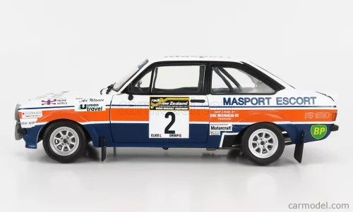 FORD ENGLAND  ESCORT RS1800 (night version) N 2 2nd RALLY SOUTH PACIFIC NEW ZEALAND 1977 A.VATANEN - J.SCOTT