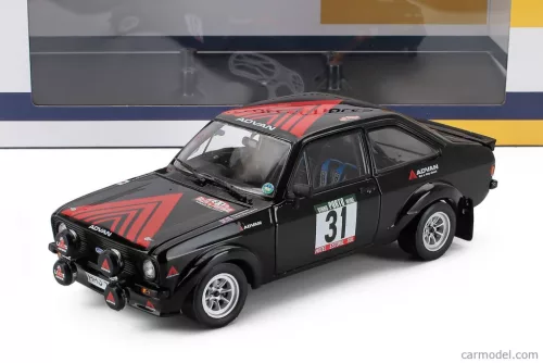 FORD ENGLAND  ESCORT MKII RS1800 N 31 RALLY PORTUGAL 1981 KENJIRO SHINOZUKA - BRYAN HARRIS   BLACK