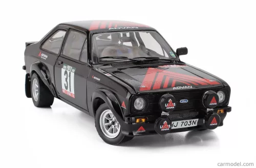 FORD ENGLAND  ESCORT MKII RS1800 N 31 RALLY PORTUGAL 1981 KENJIRO SHINOZUKA - BRYAN HARRIS   BLACK