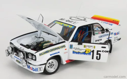 OPEL  ASCONA 400 (night version) N 15 WINNER RALLY INTERNAZIONALE DELLA LANA 1982 M.BIASION - RUDY