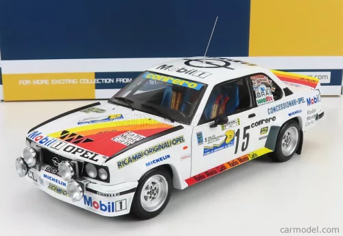 OPEL  ASCONA 400 (night version) N 15 WINNER RALLY INTERNAZIONALE DELLA LANA 1982 M.BIASION - RUDY