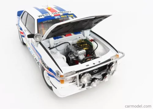 OPEL  ASCONA 400 (night version) N 5 RALLY SAFARI 1982 W.ROHRL - C.GEISTDORFER  WHITE BLUE RED