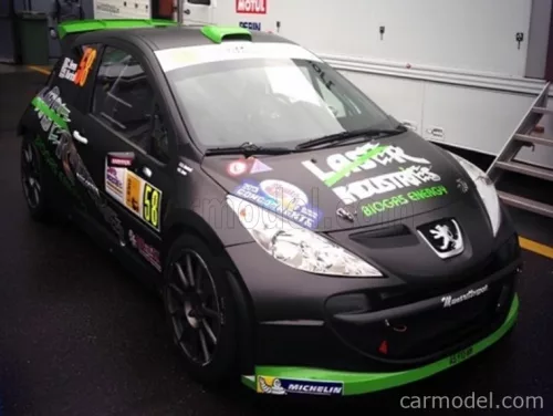 PEUGEOT  207 S2000 N 58 RALLY MONZA SHOW 2013 CRAIG BREEN - SEBASTIAN MARSHALL  BLACK GREEN