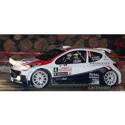   PEUGEOT  207 S2000 N 4 WINNER RALLY MONTECARLO 2011 BRYAN BOUFFIER - XAVIER PANSERI  WHITE RED