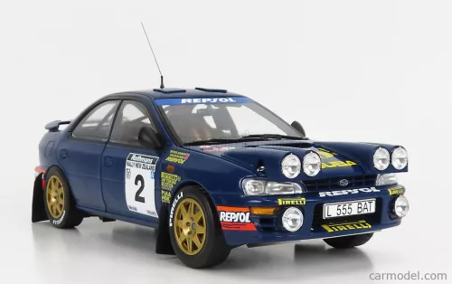 SUBARU  IMPREZA 555 (night version) N 2 WINNER RALLY NEW ZELAND 1994 C.McRAE - D.RINGER