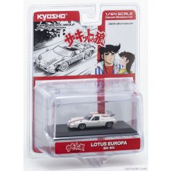   LOTUS  EUROPA SPECIAL 1975 - THE CIRCUIT WOLF - (HERO) YUYA FUBUKI - BY SATOSHI IKEZAWA - MANGA MOVIE  WHITE RED