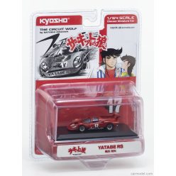   FERRARI  DINO 206 N 17 RACING 1967 - THE CIRCUIT WOLF - YATABE RS - BY SATOSHI IKEZAWA - MANGA MOVIE  RED