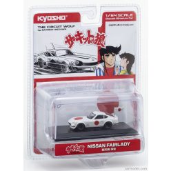   NISSAN  FAIRLADY Z 432R 1972 - THE CIRCUIT WOLF - BY SATOSHI IKEZAWA - MANGA MOVIE  WHITE