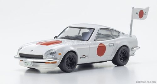 NISSAN  FAIRLADY Z 432R 1972 - THE CIRCUIT WOLF - BY SATOSHI IKEZAWA - MANGA MOVIE  WHITE
