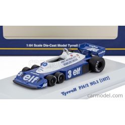   TYRRELL  F1  P34/2 ELF 6 WHEELER N 3 SEASON 1977 RONNIE PETERSON  BLUE WHITE