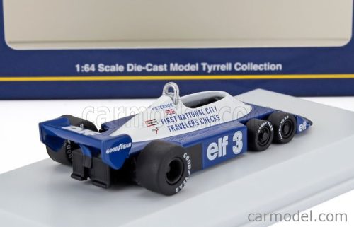 TYRRELL  F1  P34/2 ELF 6 WHEELER N 3 SEASON 1977 RONNIE PETERSON  BLUE WHITE