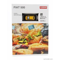 FIAT  NUOVA 500 2007 WITH BOOK - CON LIBRO  YELLOW