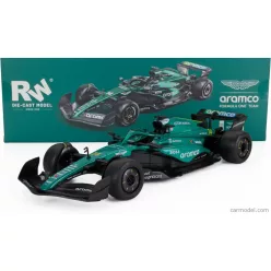   ASTON MARTIN  F1  AMR24 TEAM ARAMCO COGNIZANT N 14 SEASON 2024 FERNANDO ALONSO  GREEN BLACK