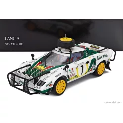   LANCIA  STRATOS HF ALITALIA (night version) N 7 3rd RALLY SAFARI 1977 SANDRO MUNARI - PIERO SODANO  WHITE GREEN RED