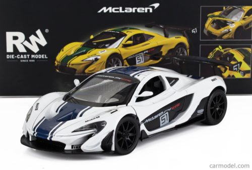 McLAREN  P1 N 51 RACING 2013  WHITE BLUE