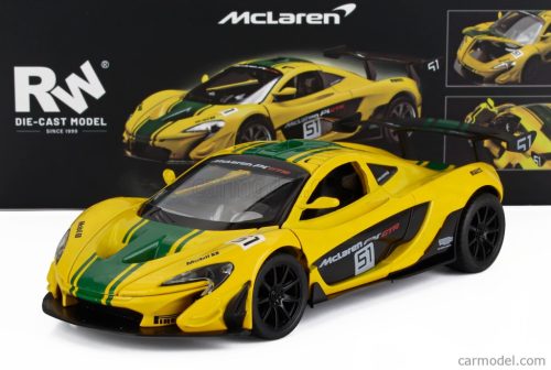 McLAREN  P1 N 51 RACING 2013  YELLOW GREEN