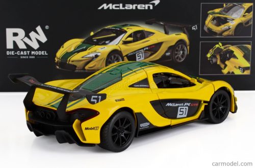 McLAREN  P1 N 51 RACING 2013  YELLOW GREEN