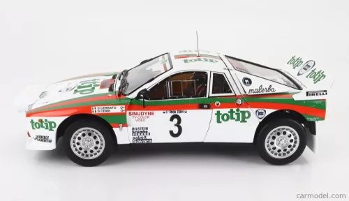 LANCIA  037 TOTIP N 3 RALLY ISOLA D'ELBA 1985 D.CERRATO - G.CERRI