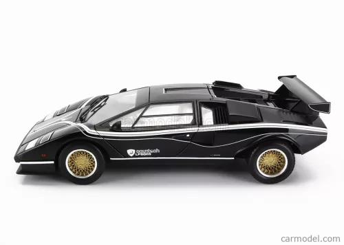 LAMBORGHINI  COUNTACH LP500 R QUATTROVALVOLE 1982  BLACK WHITE