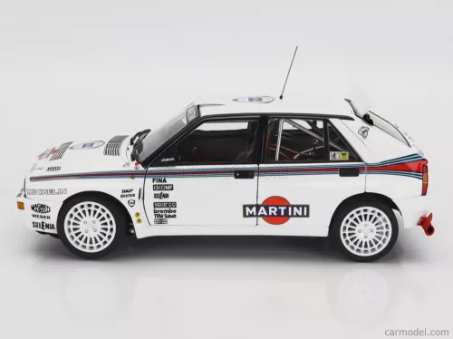 LANCIA  DELTA HF INTEGRALE EVOLUZIONE MARTINI RACING N 0 TEST CAR RALLY SEASON 1992