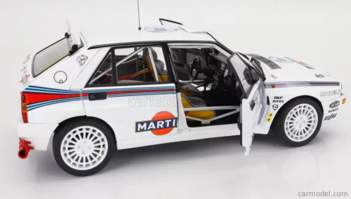 LANCIA  DELTA HF INTEGRALE EVOLUZIONE MARTINI RACING N 0 TEST CAR RALLY SEASON 1992