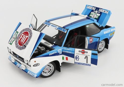 FIAT  131 ABARTH TEAM FIAT WORKS N 1 RALLY COSTA SMERALDA 1981 M.ALEN - I.KIVIMAKI