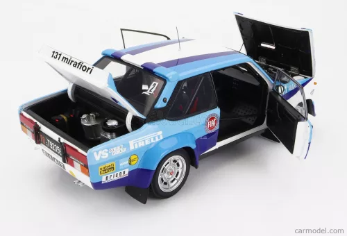 FIAT  131 ABARTH N 2 WINNER RALLY PIANCAVALLO 1981 A.BETTEGA - M.PERISSINOT