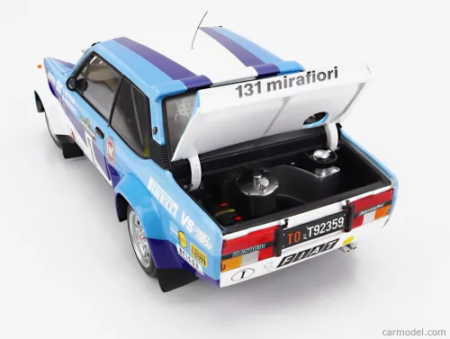 FIAT  131 ABARTH N 2 WINNER RALLY PIANCAVALLO 1981 A.BETTEGA - M.PERISSINOT