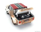FIAT  131 ABARTH ALITALIA (dirty and night version) N 2 4th RALLY MONTECARLO 1978 WALTER ROHRL - CHRISTIAN GEISTDORFER  WHITE GREEN RED