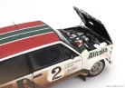 FIAT  131 ABARTH ALITALIA (dirty and night version) N 2 4th RALLY MONTECARLO 1978 WALTER ROHRL - CHRISTIAN GEISTDORFER  WHITE GREEN RED