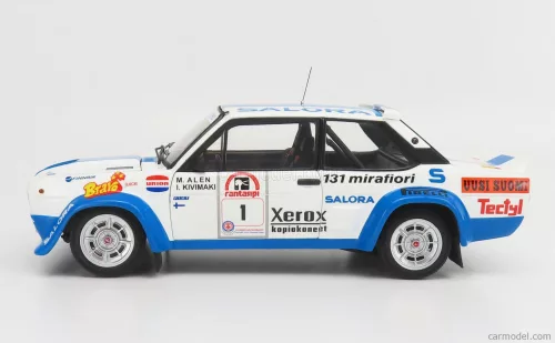 FIAT  131 ABARTH N 1 WINNER RALLY 1000 LAKES 1980 M.ALEN - I.KIVIMAKI