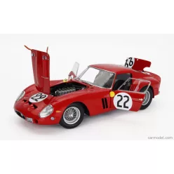   FERRARI 250 GTO 3.0L V12 TEAM EQUIPE NATIONALE BELGE N 22 3rd 24h LE MANS 1962 L.DERNIER - ''BEURLYS'' J.BLATON