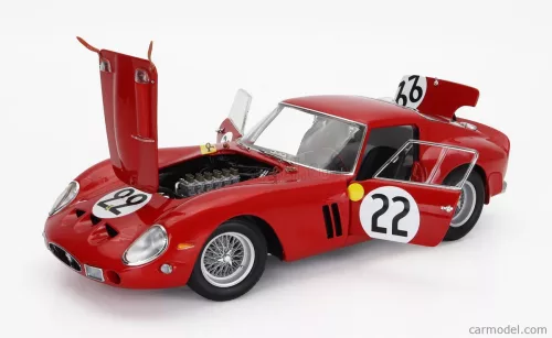 FERRARI 250 GTO 3.0L V12 TEAM EQUIPE NATIONALE BELGE N 22 3rd 24h LE MANS 1962 L.DERNIER - ''BEURLYS'' J.BLATON