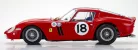 FERRARI  250 GTO TEAM NART N 18 WINNER 3h DAYTONA 1963 PEDRO RODRIGUEZ  RED