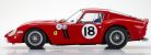 FERRARI  250 GTO TEAM NART N 18 WINNER 3h DAYTONA 1963 PEDRO RODRIGUEZ  RED