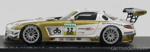 MERCEDES BENZ  SLS COUPE 6.3 AMG GT3 (C197) N 32 ADAC MASTERS GT 2012 D.BAUMANN - H.PROCZYK