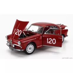   ALFA ROMEO  GIULIETTA SV SPRINT VELOCE N 120 MILLE MIGLIA 1956 G.BECUCCI - P.CAZZATO