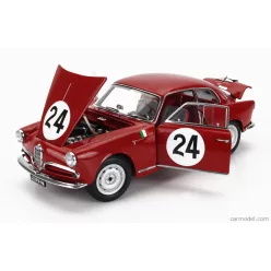   ALFA ROMEO  GIULIETTA SV SPRINT VELOCE N 24 TARGA FLORIO 1958 N.TODARO - R.BARBATO